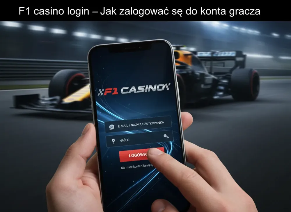 login f1 casino